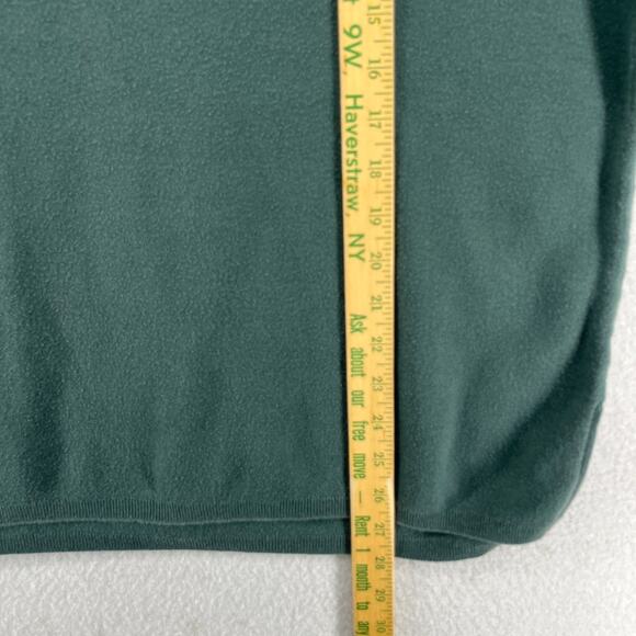 Vintage EILEEN FISHER Sweater Size 2 Cotton Oversized Jumper Pullover Green USA - Picture 13 of 14